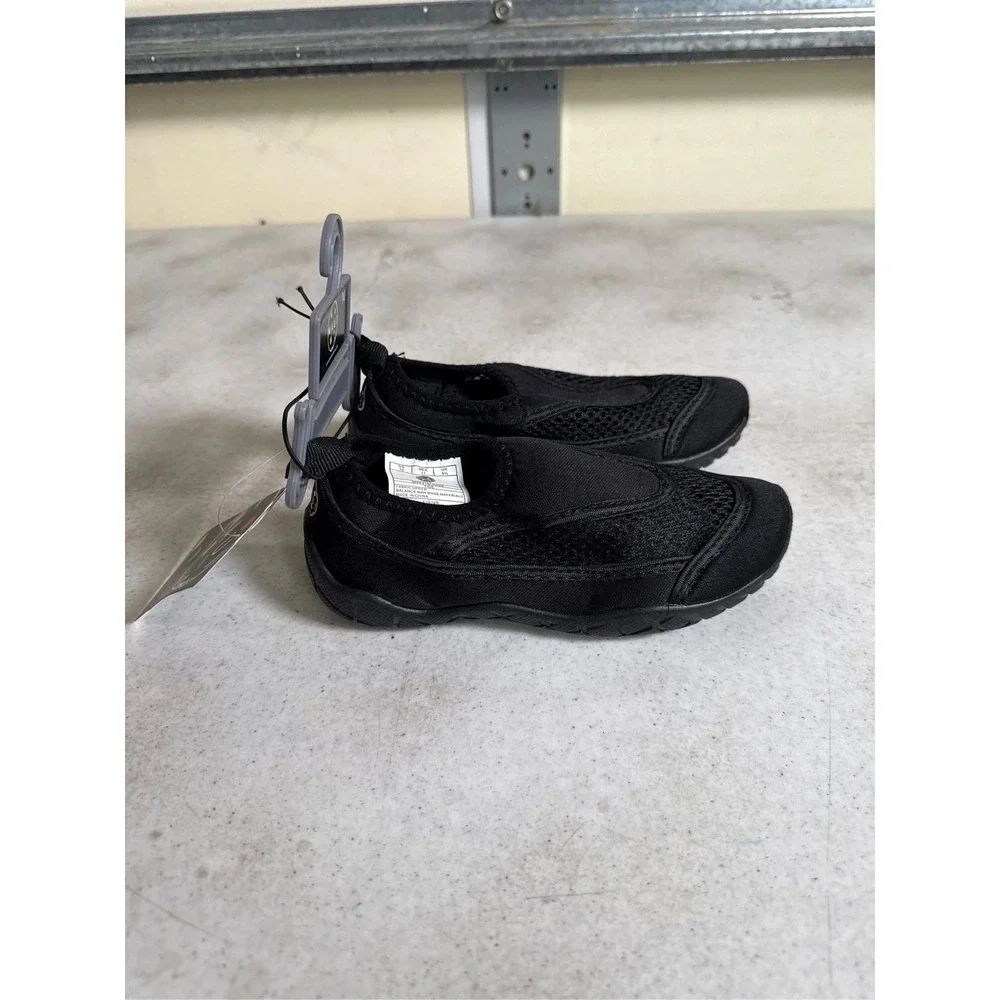 Maui & Sons Tide Kids' Comfortable Fit Water Shoes - Black, Size 10